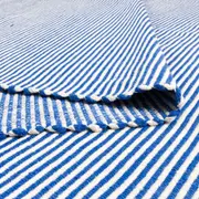 TAPETE 1,50 M X 2 M VIRA E VOLTA - NATURAL/AZUL ESCURO - Foto 5