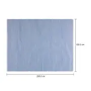 TAPETE 1,50 M X 2 M VIRA E VOLTA - NATURAL/AZUL ESCURO - Foto 7