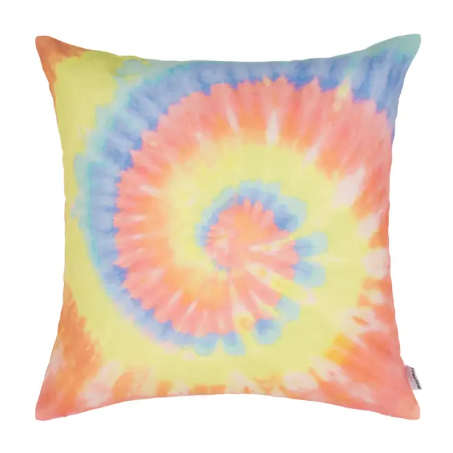 CAPA DE ALMOFADA 45 CM X 45 CM TO TIE DYE FOR - CORES CALEIDOCOLOR - Foto 1
