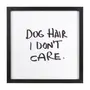 QUADRO FANTÁSTICO MUNDO DO JIMMY HAIR 40 CM X 40 CM O - PRETO/BRANCO - Foto 1