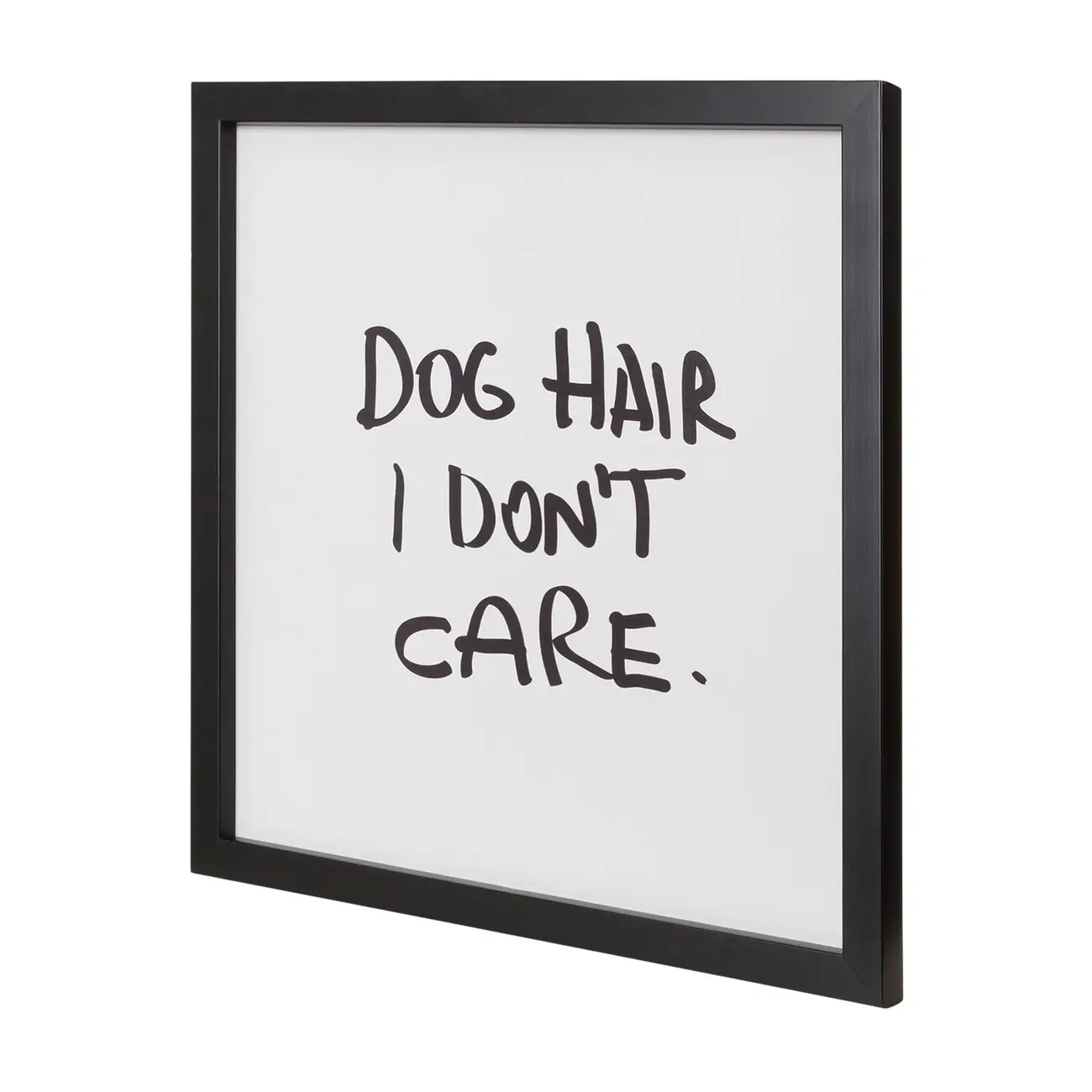 QUADRO FANTÁSTICO MUNDO DO JIMMY HAIR 40 CM X 40 CM O - PRETO/BRANCO - Foto 2