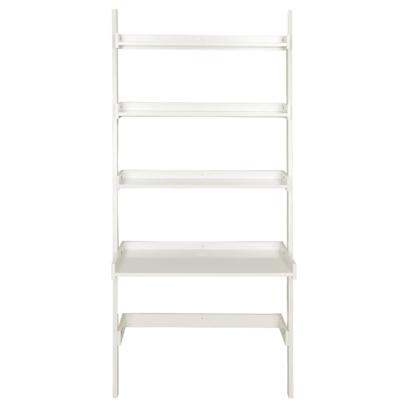 ESTANTE/ESCRIVANINHA 98 CM X 2,08 M MANGO - BRANCO - Foto 1