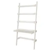 ESTANTE/ESCRIVANINHA 98 CM X 2,08 M MANGO - BRANCO - Foto 2