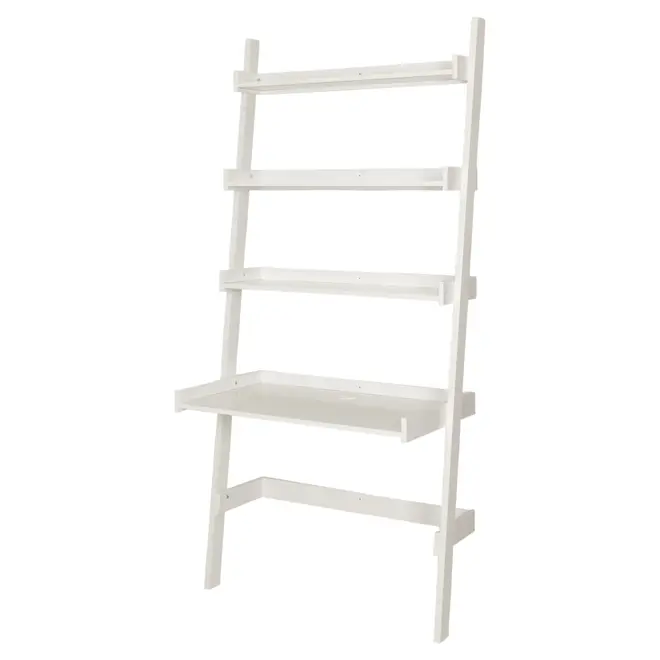 ESTANTE/ESCRIVANINHA 98 CM X 2,08 M MANGO - BRANCO - Foto 2
