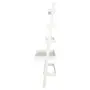 ESTANTE/ESCRIVANINHA 98 CM X 2,08 M MANGO - BRANCO - Foto 3
