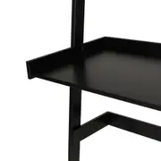ESTANTE/ESCRIVANINHA 98 CM X 2,08 M MANGO - PRETO - Foto 4