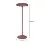 MESA LATERAL ALTA REDONDA 20 CM MULE - RUBY MOCHA - Foto 4