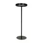 PRETO - MESA LATERAL ALTA REDONDA 20 CM MULE