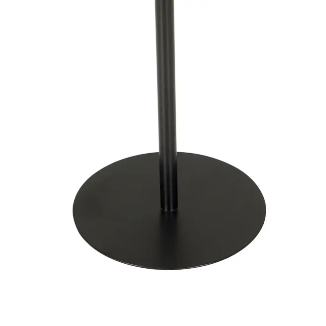 MESA LATERAL ALTA REDONDA 20 CM MULE - PRETO - Foto 3