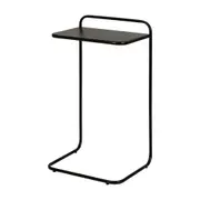 MESA LATERAL 45 CM X 35 CM LAP - PRETO - Foto 1