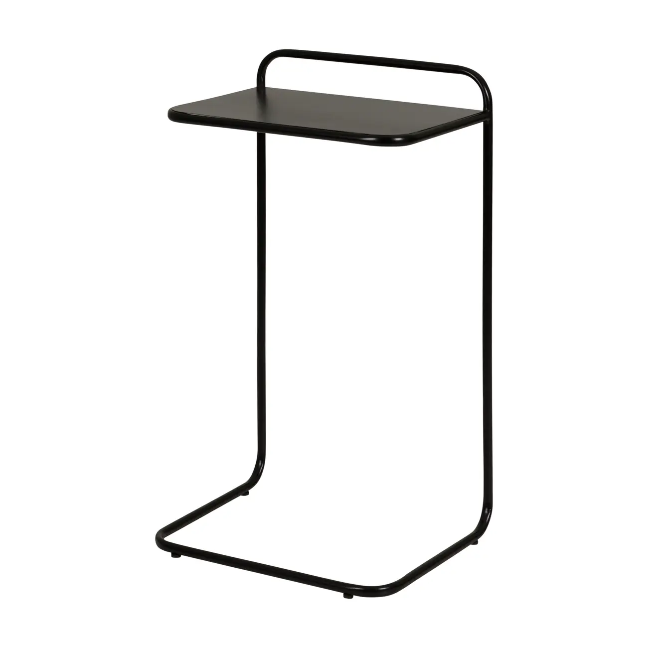 MESA LATERAL 45 CM X 35 CM LAP - PRETO - Foto 1