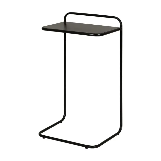 MESA LATERAL 45 CM X 35 CM LAP - PRETO - Foto 1