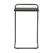 MESA LATERAL 45 CM X 35 CM LAP - PRETO - Foto 2