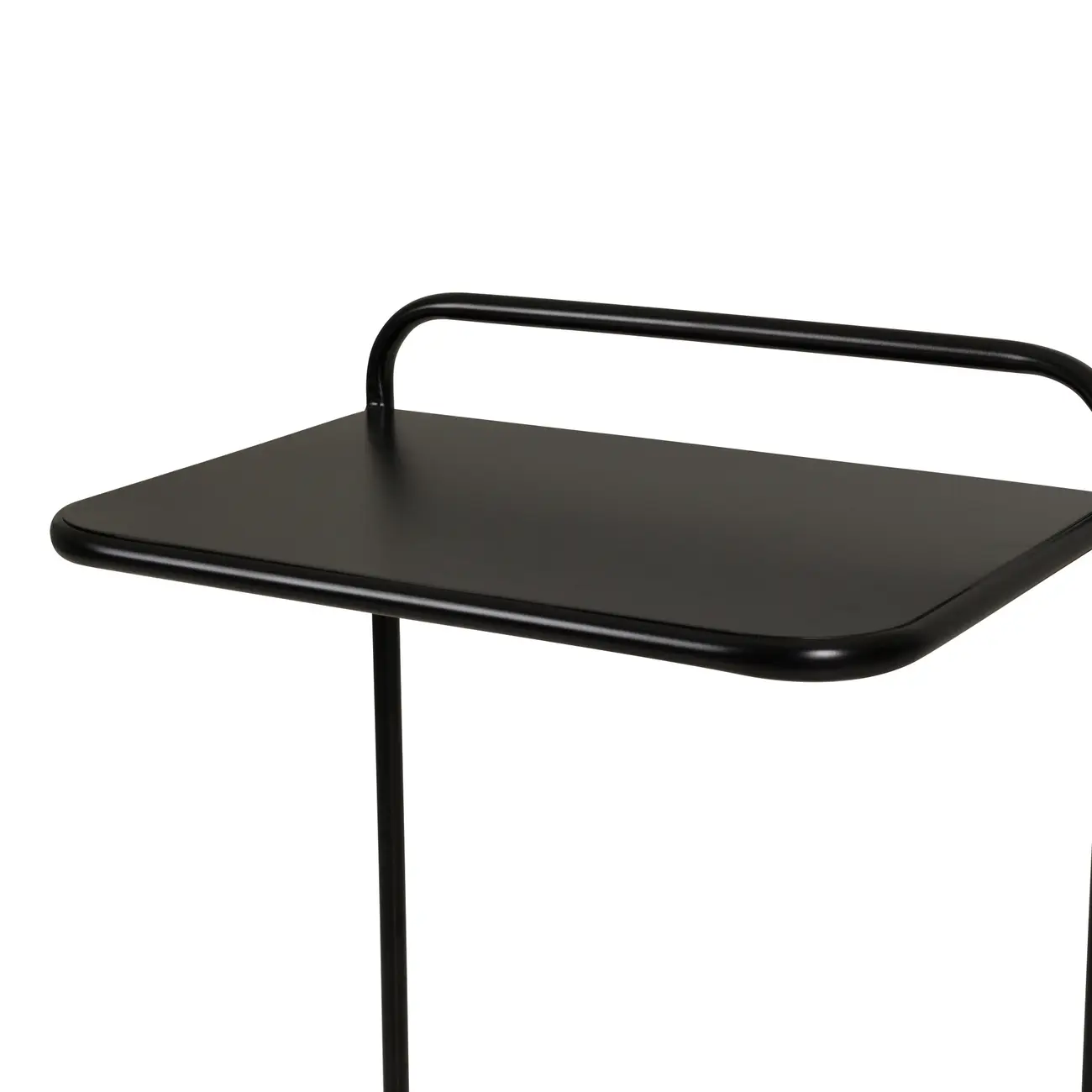 MESA LATERAL 45 CM X 35 CM LAP - PRETO - Foto 4