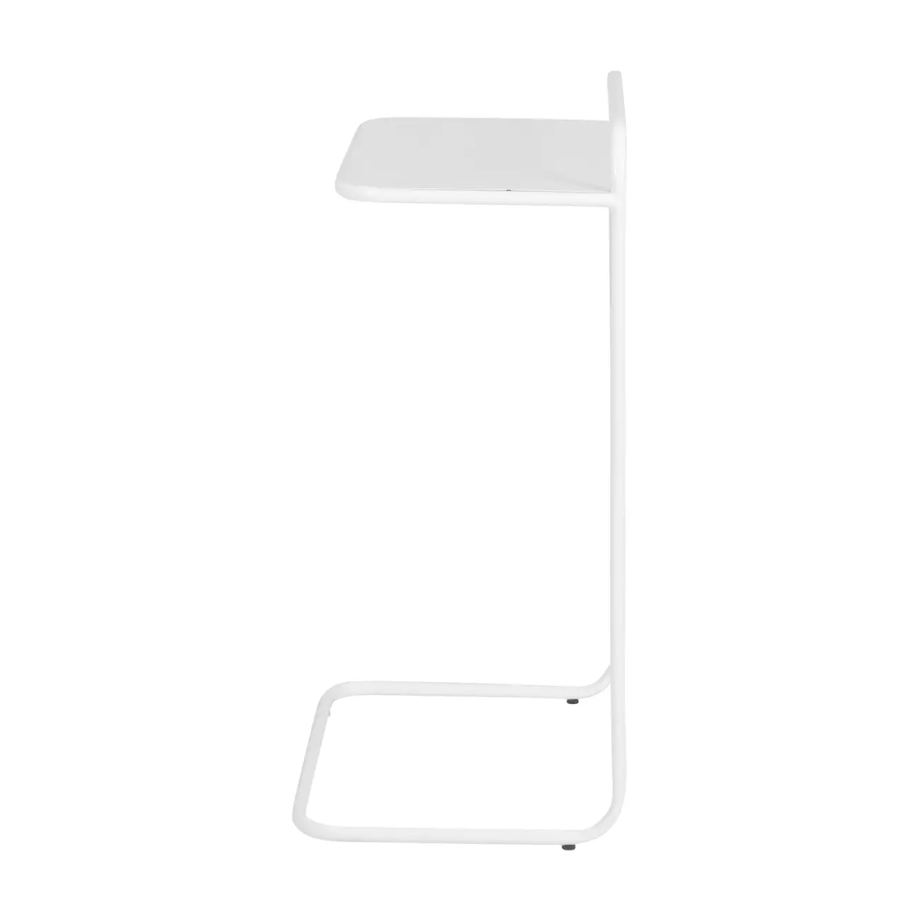 MESA LATERAL 45 CM X 35 CM LAP - BRANCO - Foto 3