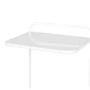 MESA LATERAL 45 CM X 35 CM LAP - BRANCO - Foto 4