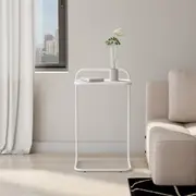 MESA LATERAL 45 CM X 35 CM LAP - BRANCO - Foto 8