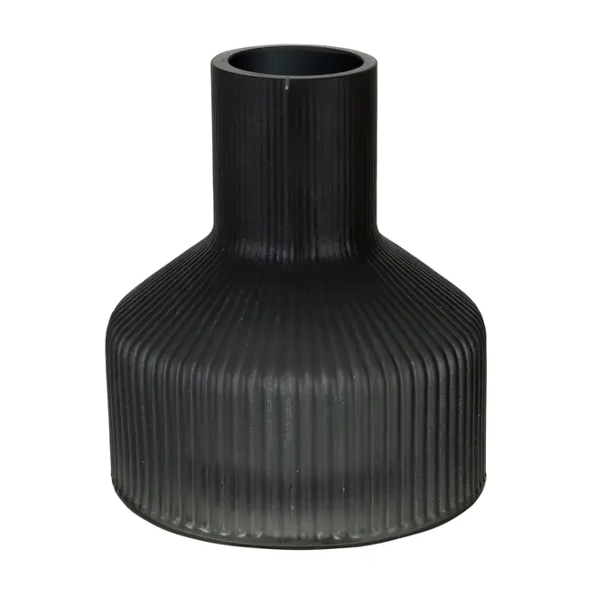 VASO 14 CM WADA - PRETO - Foto 1