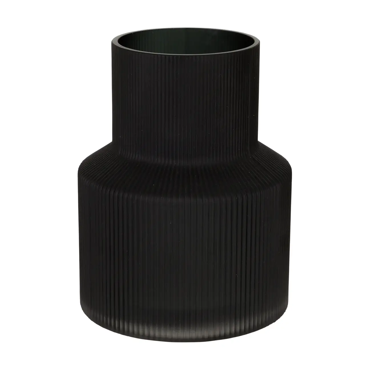 VASO 19 CM WADA - PRETO - Foto 1