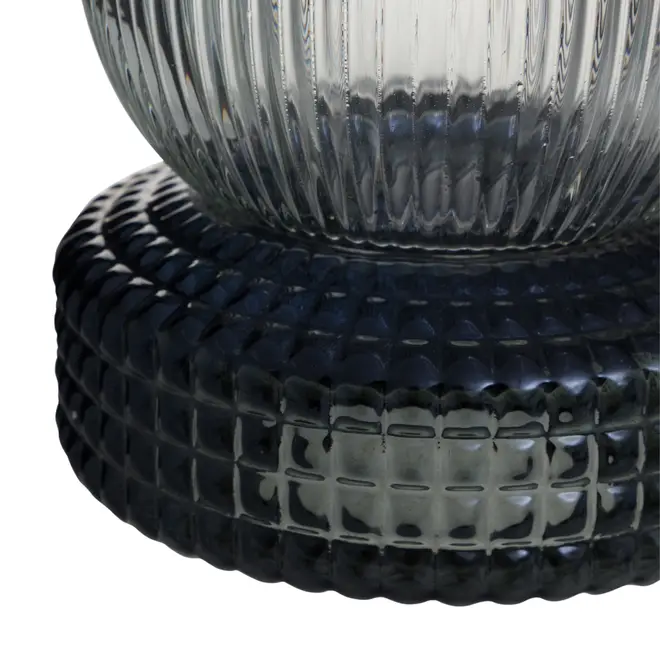 VASO 37 CM DRACCO - GALAXY BLUE/PRATA - Foto 3