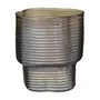 VASO 19 CM CETTUS - KONKRET/PRATA - Foto 1