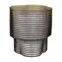 VASO 19 CM CETTUS - KONKRET/PRATA - Foto 2
