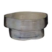 VASO 11 CM CETTUS - KONKRET/PRATA - Foto 2