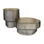VASO 11 CM CETTUS - KONKRET/PRATA - Foto 4