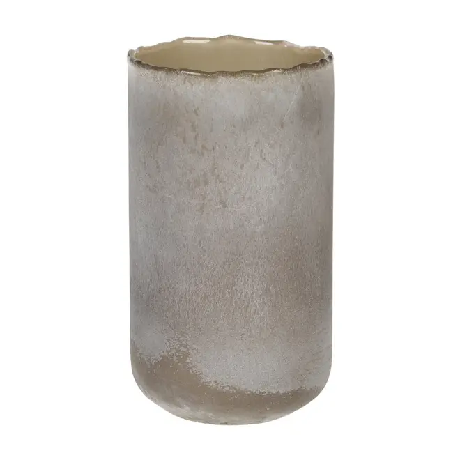 VASO 19 CM GRIS - KONKRET/BRANCO - Foto 1