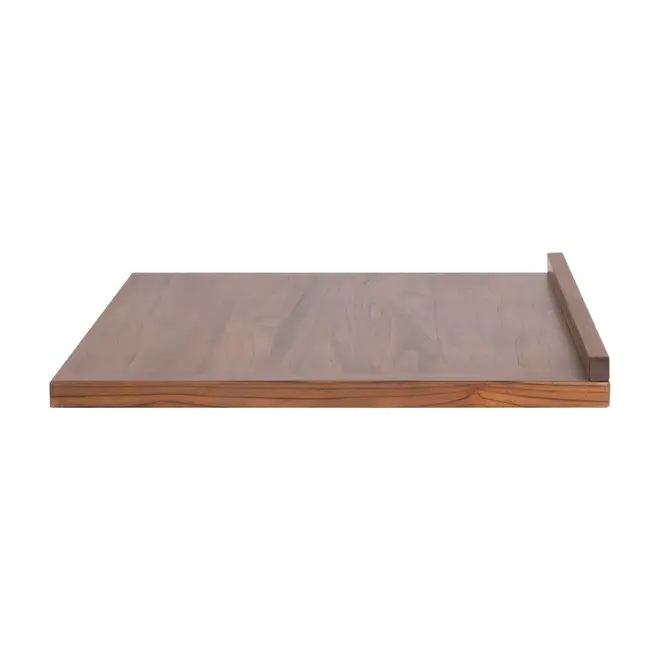 TAMPO DE ARMÁRIO DE COZINHA COM FRONTÃO 60 CM LOGBOX - CASTANHO - Foto 3