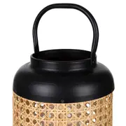 LANTERNA 30 CM TOUBKAL - FIBRA CLARA/PRETO - Foto 5