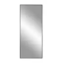 PRETO - ESPELHO 1,10 M X 45 CM QUADRILÁTERO
