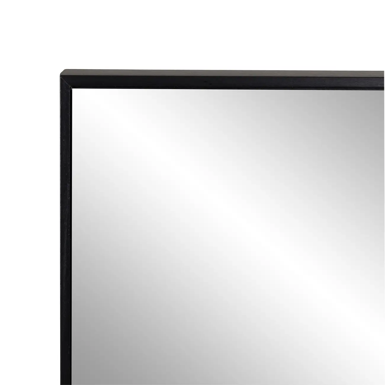 ESPELHO 1,10 M X 45 CM QUADRILÁTERO - PRETO - Foto 7