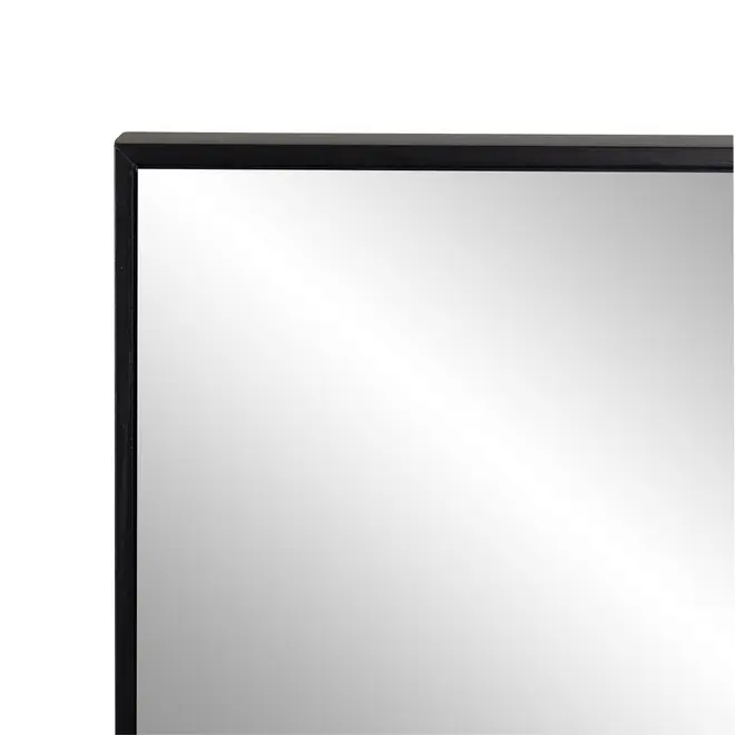 ESPELHO 1,10 M X 45 CM QUADRILÁTERO - PRETO - Foto 7