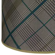 CÚPULA H PLAID 25 CM X 35 CM - CREAM/ENGLISH GREEN - Foto 3