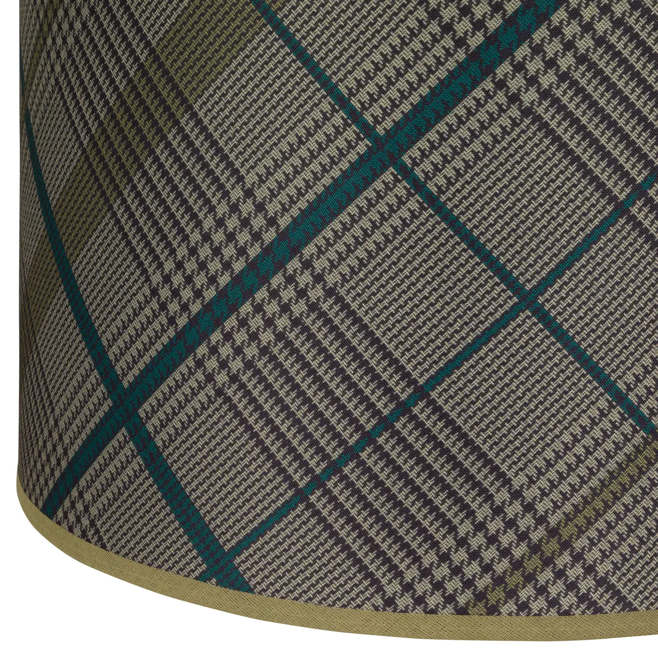 CÚPULA H PLAID 25 CM X 35 CM - CREAM/ENGLISH GREEN - Foto 3