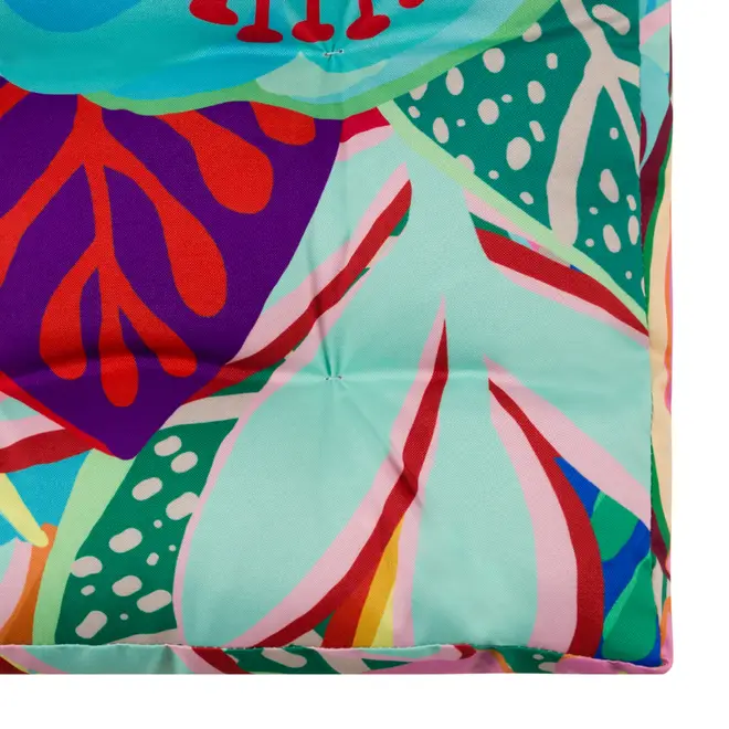 FUTTON 40 CM X 40 CM FLORESCER - SORBET DE MENTA/MULTICOR - Foto 3