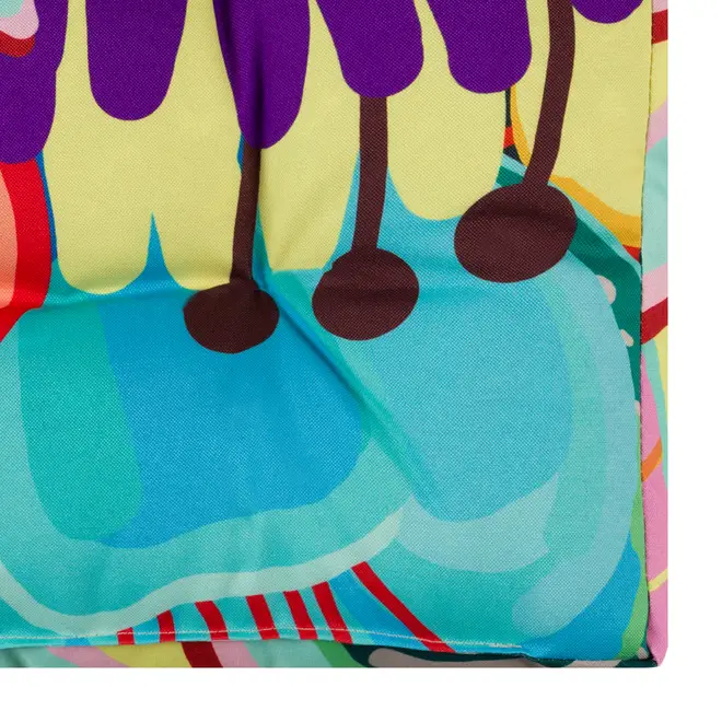 FUTTON 40 CM X 40 CM FLORESCER - SORBET DE MENTA/MULTICOR - Foto 6