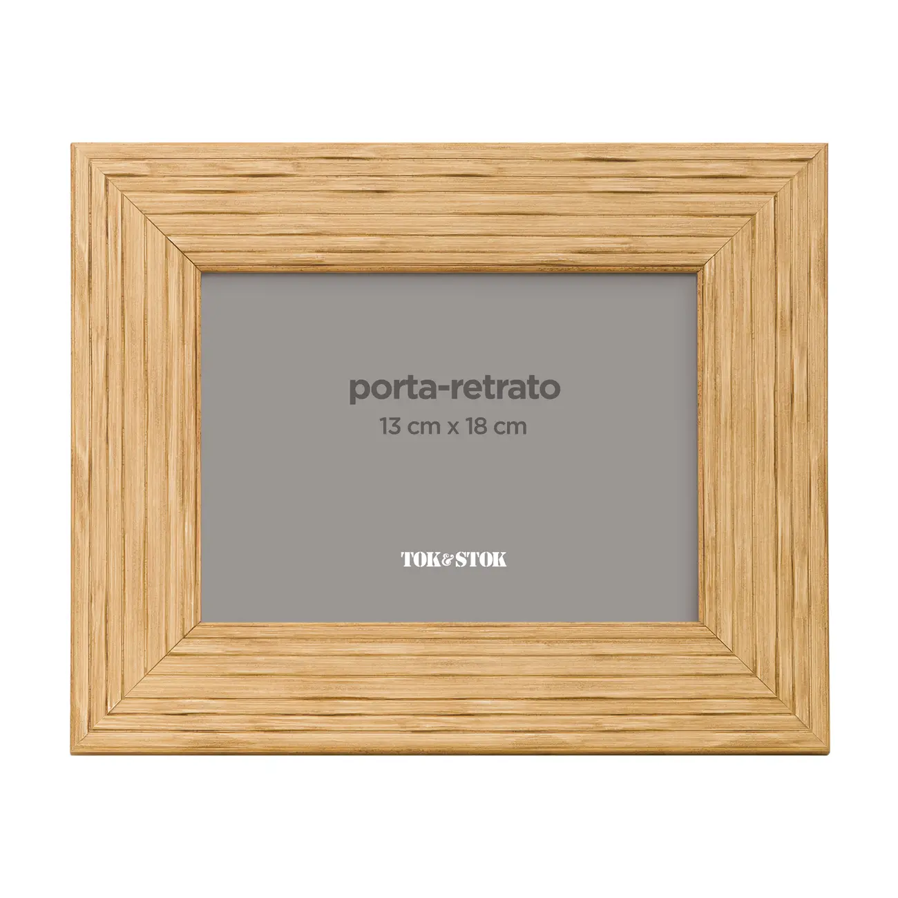 PORTA-RETRATO 13 CM X 18 CM CAMBUCÁ - AMÊNDOA - Foto 3