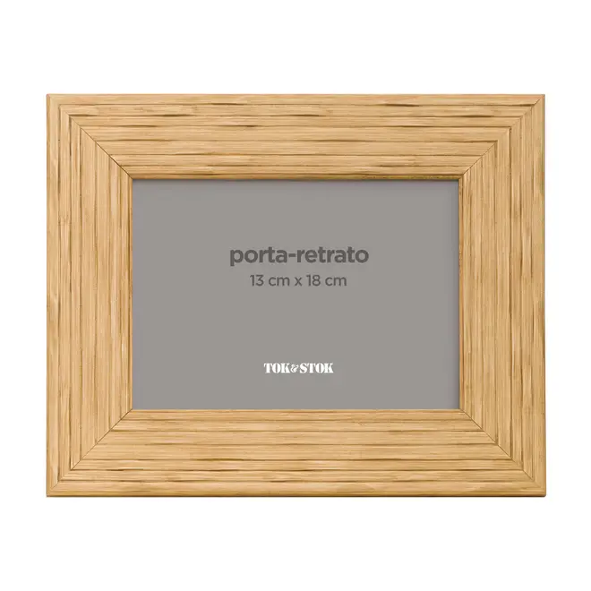 PORTA-RETRATO 13 CM X 18 CM CAMBUCÁ - AMÊNDOA - Foto 3
