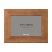 PORTA-RETRATO 13 CM X 18 CM GUANANDI - ENCERADO CASTANHO - Foto 3