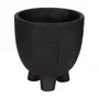 CACHEPÔ 17 CM DIIRAD - PRETO - Foto 1