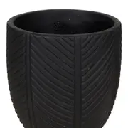 CACHEPÔ 17 CM DIIRAD - PRETO - Foto 3