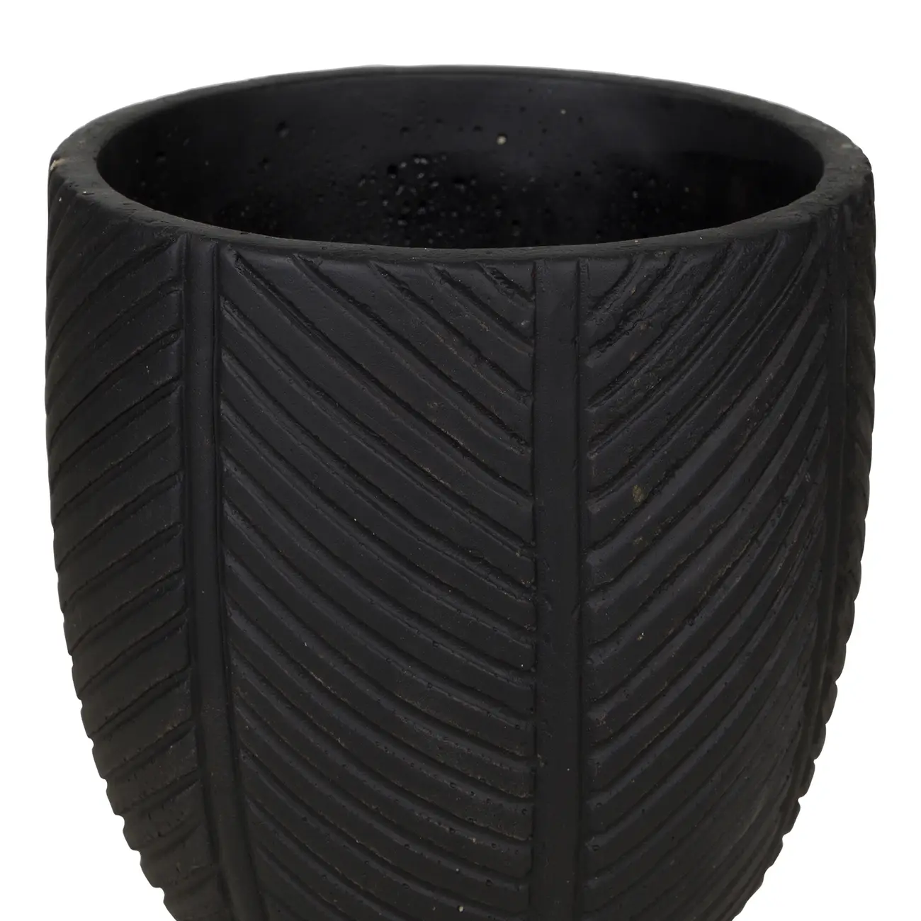 CACHEPÔ 17 CM DIIRAD - PRETO - Foto 3