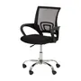 TECH CADEIRA HOME OFFICE - CROMADO/PRETO - Foto 1