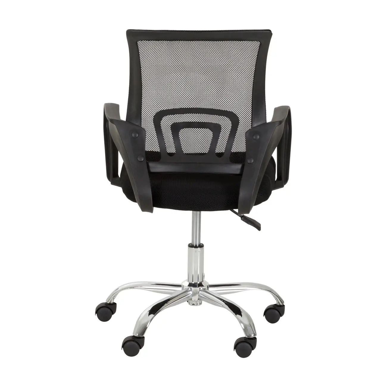 TECH CADEIRA HOME OFFICE - CROMADO/PRETO - Foto 4