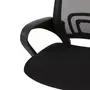TECH CADEIRA HOME OFFICE - CROMADO/PRETO - Foto 5