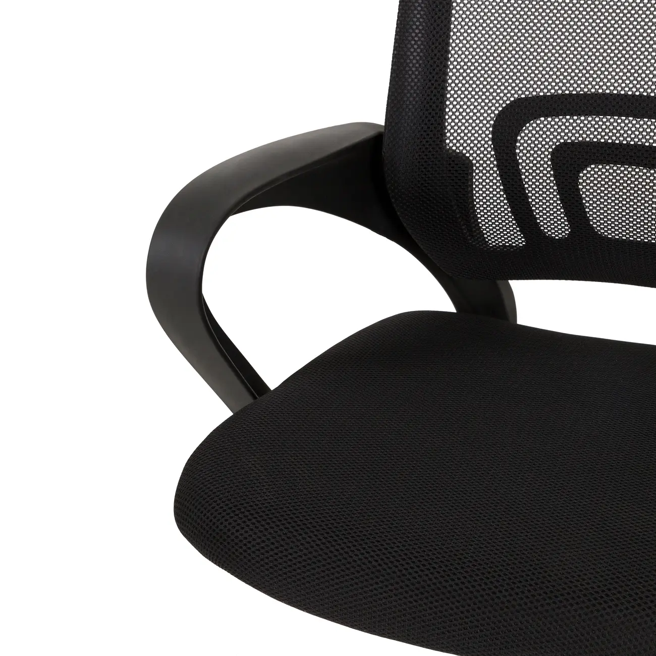 TECH CADEIRA HOME OFFICE - CROMADO/PRETO - Foto 5