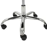 TECH CADEIRA HOME OFFICE - CROMADO/PRETO - Foto 7
