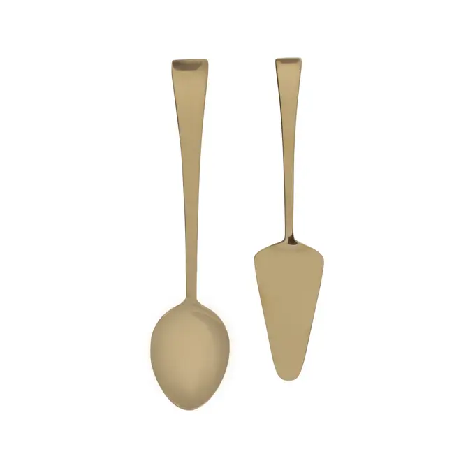 COLHER 26 CM HASLER - DOURADO - Foto 4